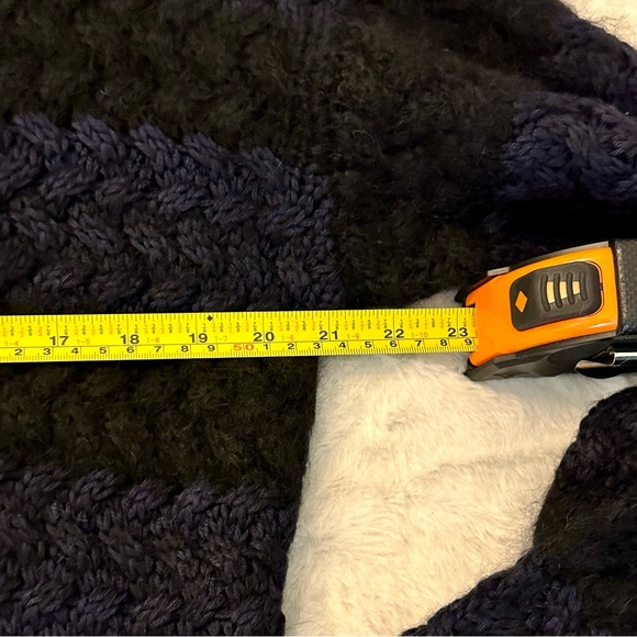 NWOT Lord & Taylor 424 Fifth Mohair Wool Blend Striped Crewneck Sweater - Picture 5 of 5